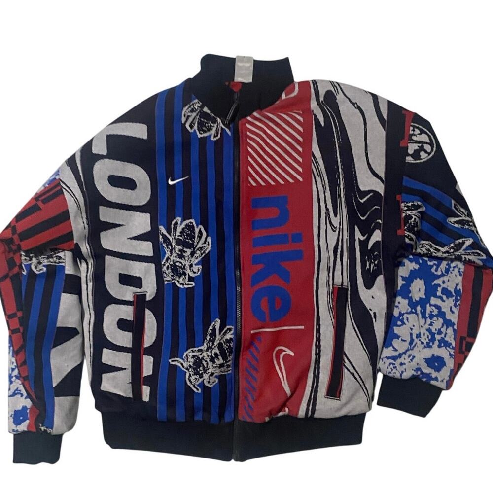 Nike Therma-Fit Culture of Football International Scarf Print Jacket Medium